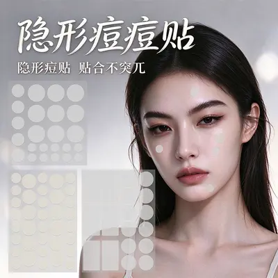 Acne Patch 36 Pcs Concealing Hydrocolloid Acne Cover Patch Invisible Essential Oil Transparent Pimple Patch Spot Treatment Sticker