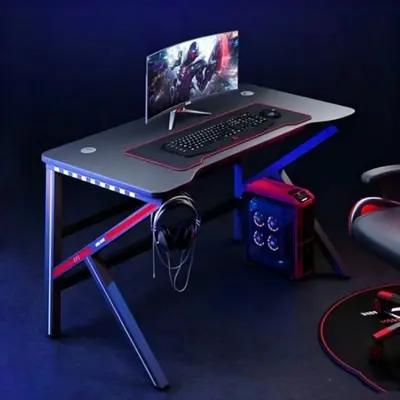 Gaming Computer Desk and Chair Set, Student Writing Desk - 4