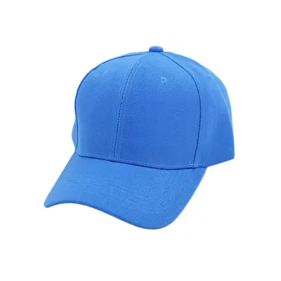 100% Cotton Pure White Solid Color Student Sports Day Military Training Activity Duck Bill Cap Unisex Face-Flattering Sun Protection Hard Top Baseball Cap