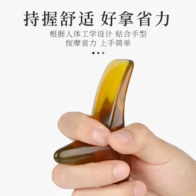 Sandal Ağacı Üçgen Kuş Ayak Taban Acupoint Gua Sha Kas Serbest Bırakma Çubuğu Ayak Taban Meridyen Temizleme Mucizesi Ayak Taban Masaj Cihazı Meridyen Fırçası