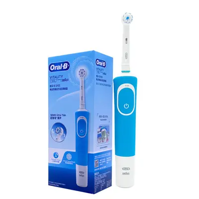 Oral-B D12 Rechargeable Electric Toothbrush, Compatible with D100 Heads