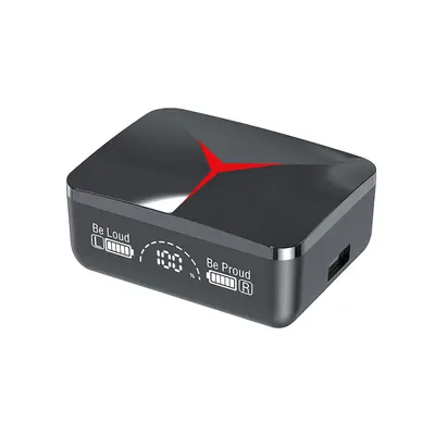Sınır ötesi yeni M90pro TWS M88 akıllı kablosuz Bluetooth kulaklık 5.3 güç dijital ekran kaydırıcı özel model max