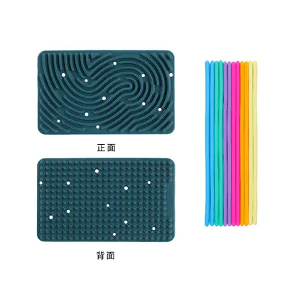 Children's Silicone Fidget and Sensory Puzzle Board - 12