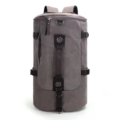 Leinwand-Rucksack für Herren, modische Schultasche, Jugend-Reisetasche, großvolumiger Computer-Rucksack, Crossbody-Tasche