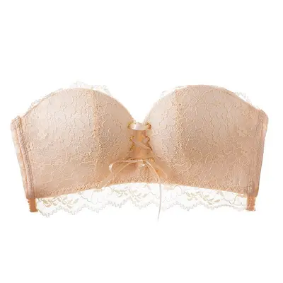 Women's Strapless Push-Up Bra, Anti-Slip, for Small Bust - 7