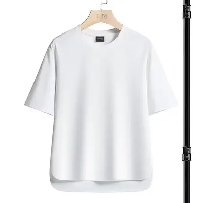 Mercerized Cotton Premium Short-Sleeve T-Shirt, Heavyweight, Unisex