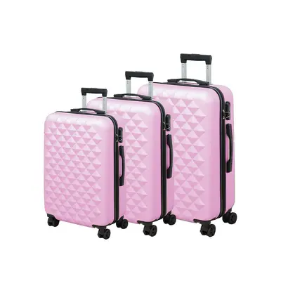 Luggage Set with Combination Lock Travel Suitcase - 10