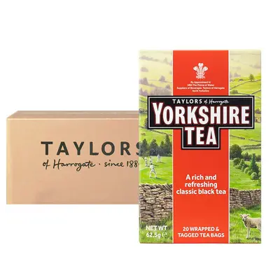 Taylors Yorkshire Tee, 20 Teebeutel x 6 Schachteln - 4