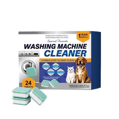 Washing Machine Drum Cleaner, Removes Dirt and Odor, Fresh Scent