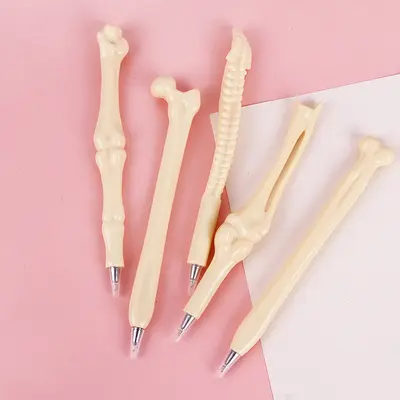 Korean Style Realistic Bone-Shaped Ballpoint Pen, Student Prize