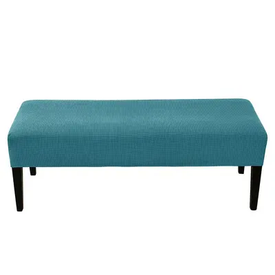 Cross-border Scandinavian corn velvet elastic counter cover home hotel piano counter dust cover bedside table cover - 12