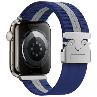 Parachute Buckle Nylon Strap for Apple Watch S10 - 10