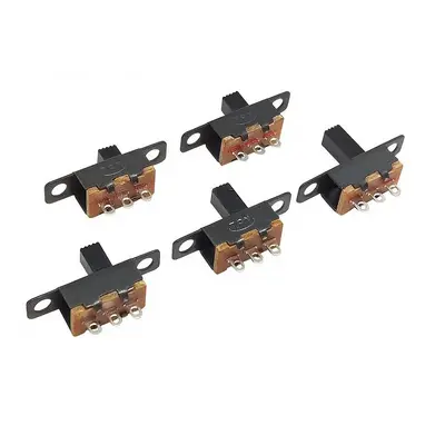 Mini Kaydırmalı Geçiş Anahtarı SS12F15G5, Üç Pinli İki Konumlu