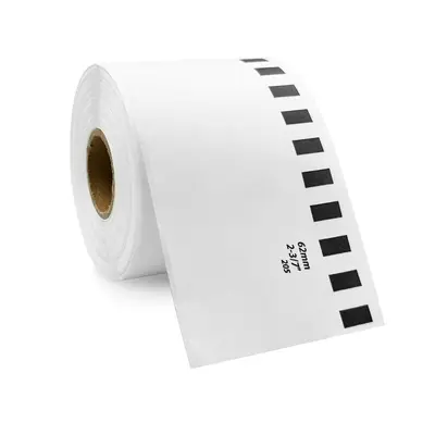 Brother DK-22205 Thermal Label Paper, Compatible with QL-700 and QL-800