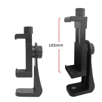 Üretici toptan tembel braket aksesuarları cep telefonu tablet evrensel klips dönebilen ayarlanabilir cep telefonu klipsi büyük boy - 8