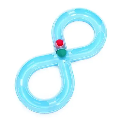 Katzenspielzeug mit Drehteller-Bahnkugel und Angelstab - 7
