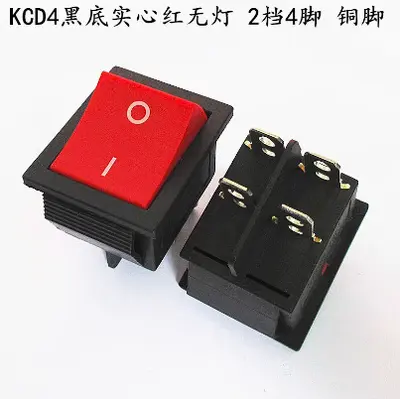 KCD4 tekne anahtarı, ışıklı, 16A 250V - 7