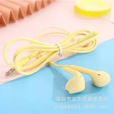 U19 gaming in-ear headphones, wired, silicone, colorful