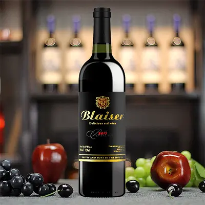 Kuru kırmızı şarap, 750 ml şişe, koli halinde