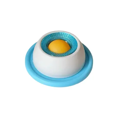 Dog Puzzle Toy Slow Feeder Bowl with Hidden Treat Ball