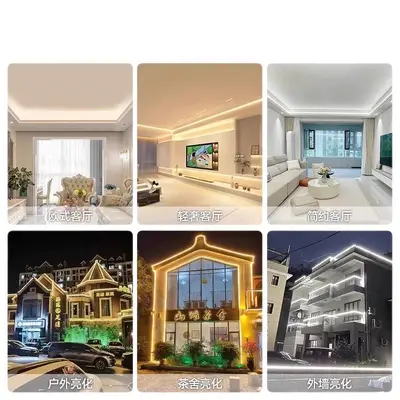 COB LED şerit 110V yurtdışı özel tavan asma fiş yapışkanlı yatak kenarı baş döşeme sınır ötesi LED yumuşak şerit açık hava su geçirmez