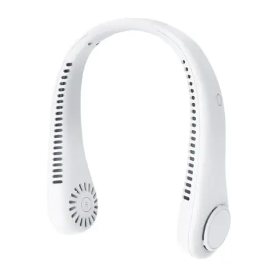 USB Rechargeable Neck-Hanging Mini Fan, Portable Silent Bladeless - 7