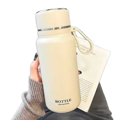 Large Capacity Stainless Steel Insulated Cup with Tea Infuser - 6