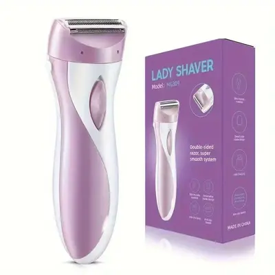 Cross-border Women's Electric Shaver Bikini Trimmer Hair Removal Device All-in-One Rechargeable Armpit Full Body Hair Shaver - 8