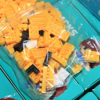 Children's DIY Small Particle Building Blocks, Educational Cartoon Toy - 3
