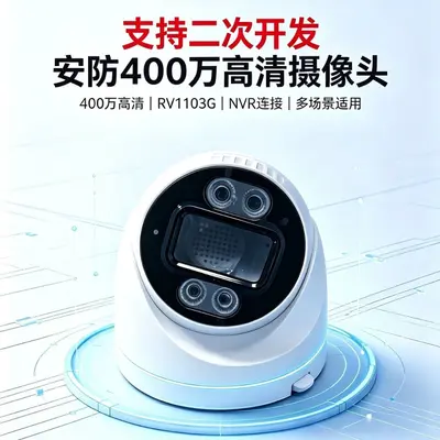 4MP HD Dome Camera with API Secondary Development Support ONVIF Smart Camera Software and Hardware Customization
