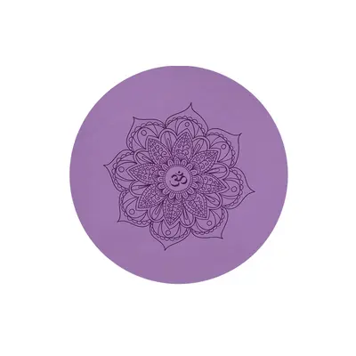 PU+Kautschuk Yogamatte, rund, verdickt, leise - 12