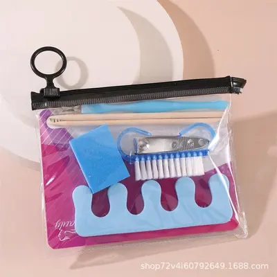 Manikür seti tırnak kesme ve ölü cilt temizleme aracı 2 in 1 - 7