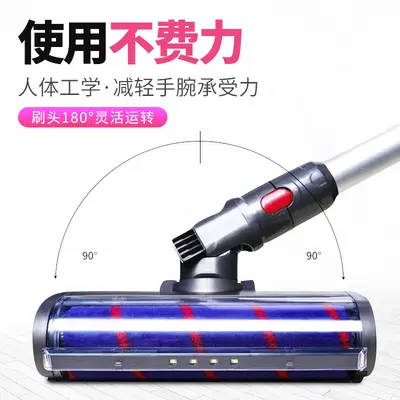 LED Floor Brush Head for Dyson Vacuum Cleaners - 3