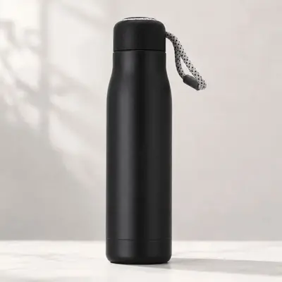 Große tragbare Thermosflasche aus lebensmittelechtem Edelstahl - 7