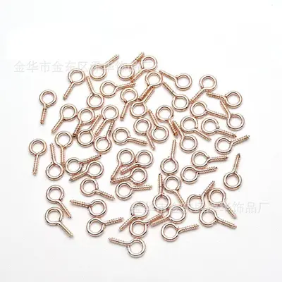 DIY Nail Jewelry Accessories with Horn and Pearl Screw Charms - 13