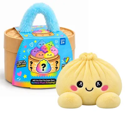 Plüsch-Dumpling Stressball mit Dampfgarer - 9