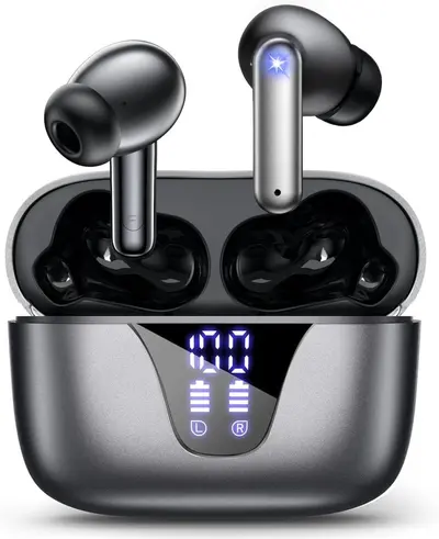Halb-In-Ear Stab-Bluetooth-Kopfhörer mit Doppelmikrofon und Geräuschunterdrückung - 8