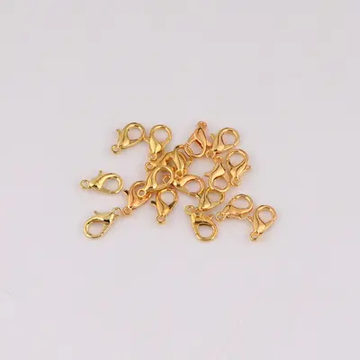 Metal Alloy Lobster Clasp for DIY Jewelry, Multi-Color, Multiple Sizes - 8