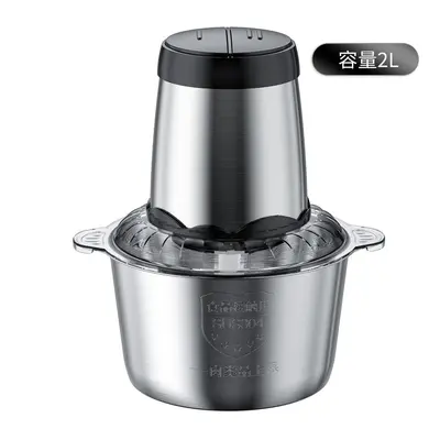 Cross-border high-power electric meat grinder multifunctional cooking machine food supplement machine home small stainless steel meat grinder - 7