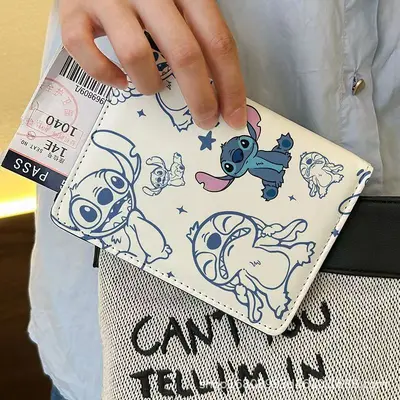 Stitch passport holder, multifunctional document case
