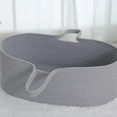 Cotton Rope Baby Portable Handheld Basket - 11