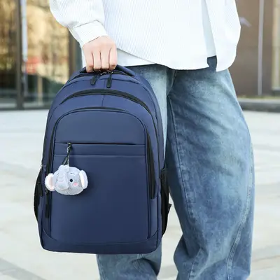 Travel Backpack for Men Large Capacity Durable School Bag Junior High School High School Backpack Student Backpack Shoulder Backpack Men's Style - 11