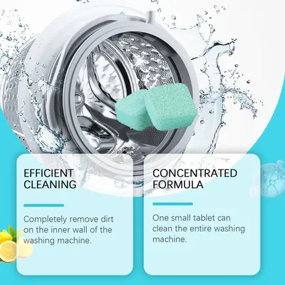 JAKEHOE Washing Machine Cleaning Tablets for Daily Use