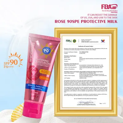 LBLS rose sunscreen BB cream SPF moisturizing