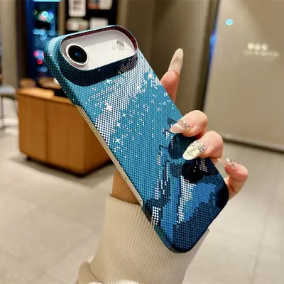 Магнитный чехол iPhone 17 из кевлара и углеволокна, совместимый с 16, 15 Pro Max - 12