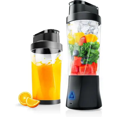 Mini tragbarer Saft-Mixer 360W elektrisch - 8