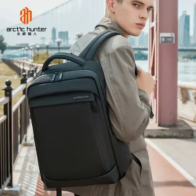 Arctic Hunter Business Backpack Men's Lightweight Laptop Bag Premium Large Capacity Daily Travel Backpack - 3
