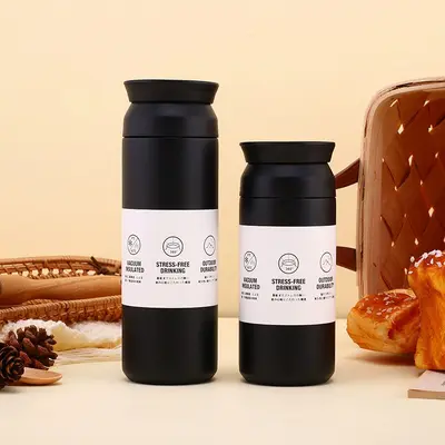 Thermobecher aus 304er Edelstahl, japanischer Stil - 12