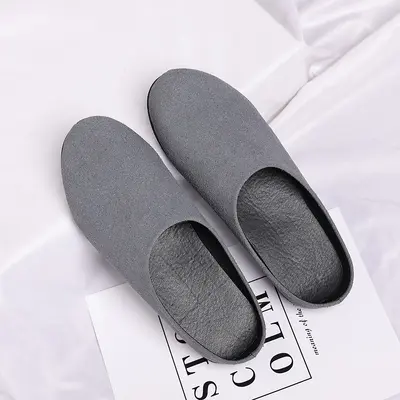 Ausgewählte koreanische Stil Frühjahr/Sommer Neuheit modische lässige geschlossene Halbhausschuhe flache Sandalen rutschfest 24158-J