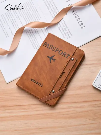 Passport holder with multi-functional storage for cards, documents and tickets - 9